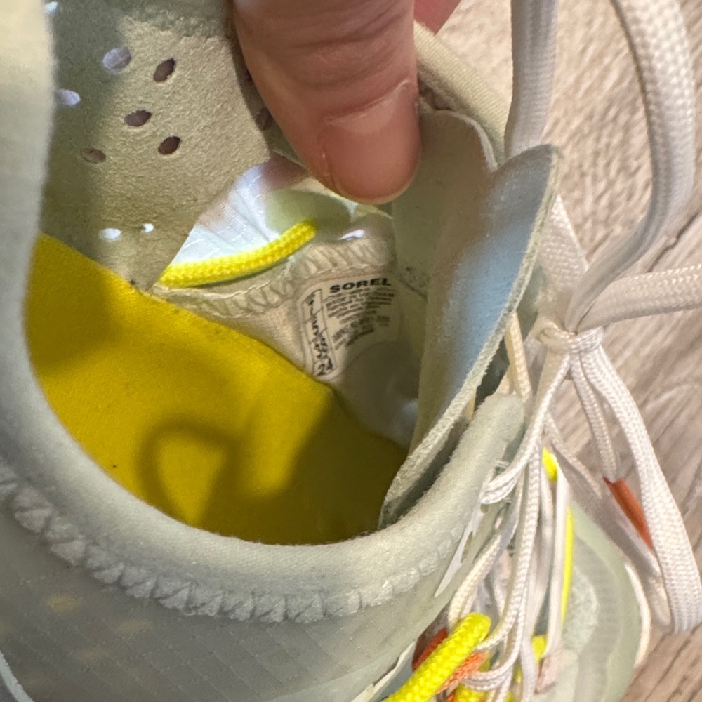 Sorel Women's Sneakers in Mint Green and Orange - Picture 8 of 8